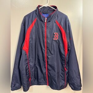 Reebok Boston Red Sox full-zip windbreaker jacket